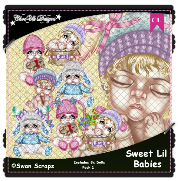 Sweet Lil Babies CU/PU Pack 1 - Click Image to Close