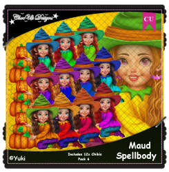 Maud Spellbody CU/PU Pack 6 Maud Spellbody CU/PU Pack 6