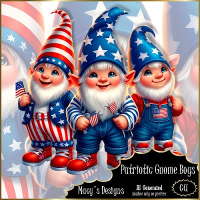 AI - Patriotic Gnomes Boys