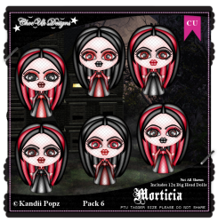 Morticia CU/PU Pack 6 Morticia CU/PU Pack 6