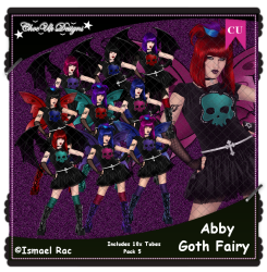 Abby Goth Fairy CU/PU Pack 5
