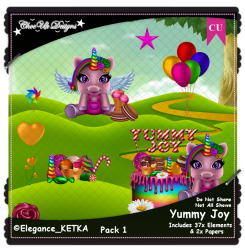 Yummy Joy Elements CU/PU Pack 1 Yummy Joy Elements CU/PU Pack 1