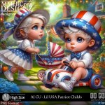 AI - CU Lil USA Patriot Childs (CU4PU/PNG)