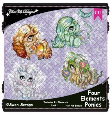 Four Elements Ponies Elements CU/PU Pack