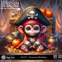 AI - CU Treasure Monkey (CU4PU/PNG)