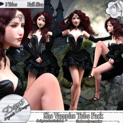 SHE VAMPIRE POSER TUBE CU - FULL SIZE