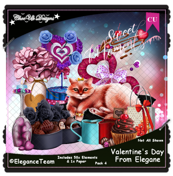 Valentine's Day From Elegance CU/PU Pack 4 - Click Image to Close