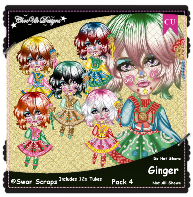 Ginger CU/PU Pack 4