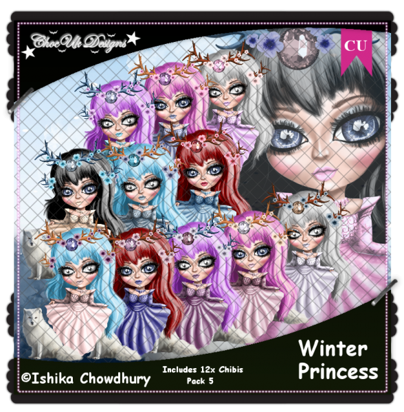 Winter Princess CU/PU Pack 5 - Click Image to Close