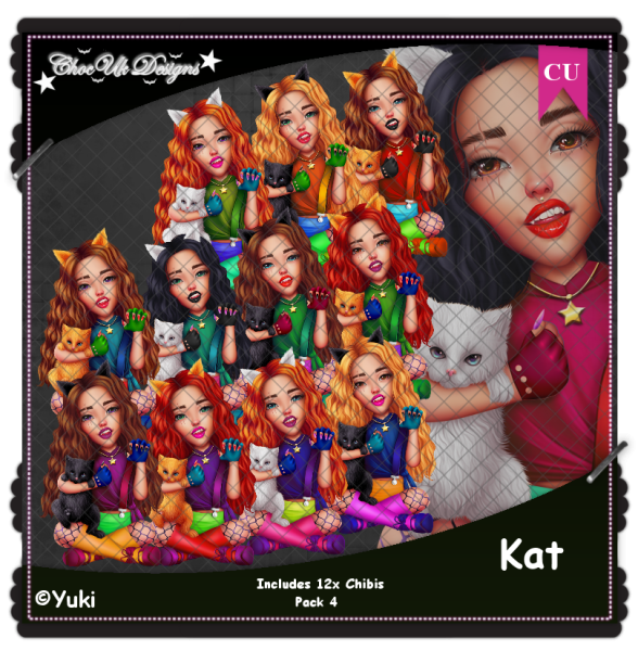 Kat CU/PU Pack 4 - Click Image to Close