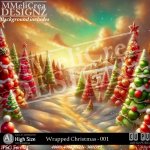 AI - Wrapped Christmas - CU001 (CU4PU/PNG/PACK)