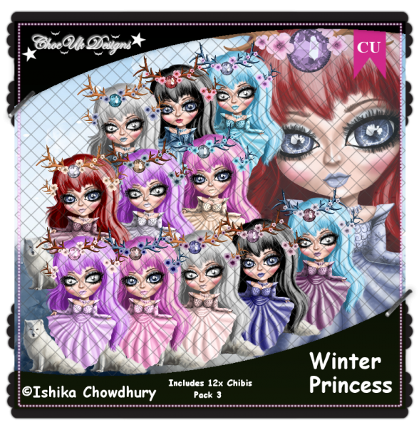 Winter Princess CU/PU Pack 3 - Click Image to Close