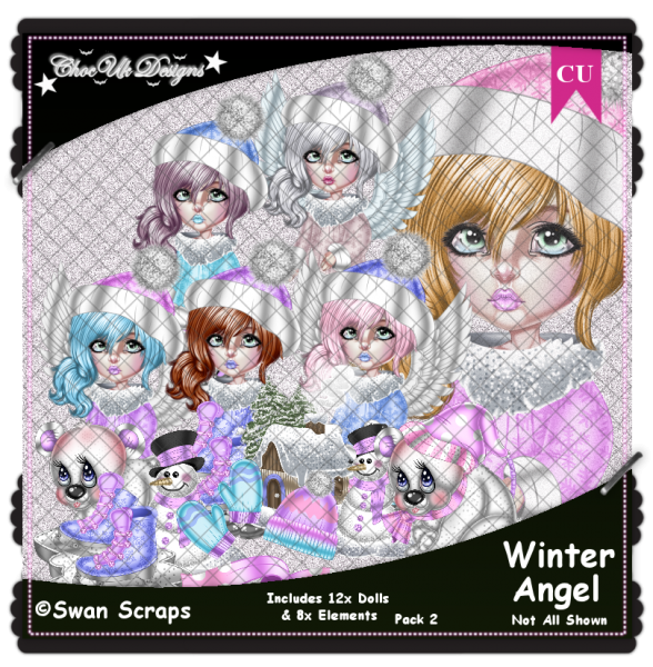 Winter Angel CU/PU Pack 2 - Click Image to Close