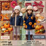 Mini Scrap Kit 05 - Autumn/Harvest - CU / PU