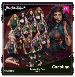 Caroline CU/PU Pack 2