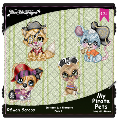 My Pirate Pets Elements CU/PU Pack 5