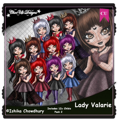 Lady Valerie CU/PU Pack 2