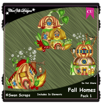 Fall Homes Elements CU/PU Pack 1