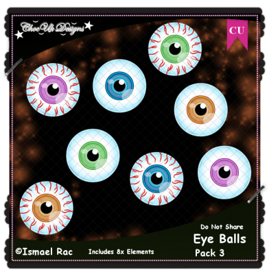 Eye Balls CU/PU Pack 3