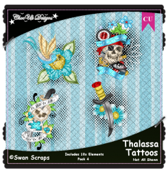 Thalassa Tattoos Elements CU/PU Pack 4