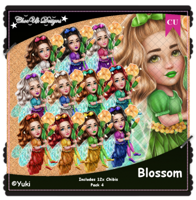 Blossom CU/PU Pack 4