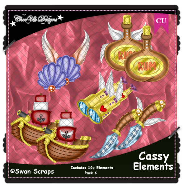 Cassy Elements CU/PU Pack 6 - Click Image to Close