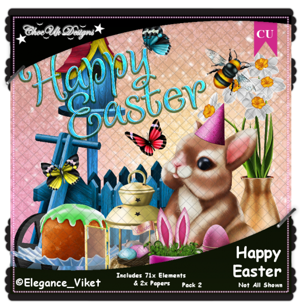 Happy Easter CU/PU Pack 2 - Click Image to Close