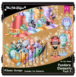 Pandora Elements CU/PU Pack 5