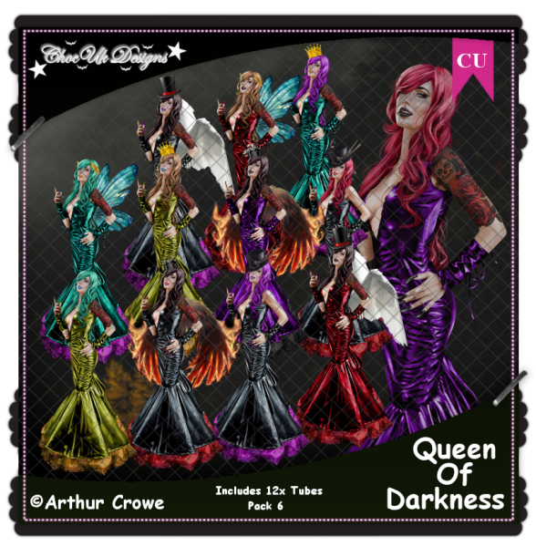 Queen Of Darkness CU/PU Pack 6 - Click Image to Close