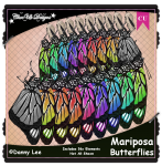 Mariposa Butterflies Elements CU/PU Pack