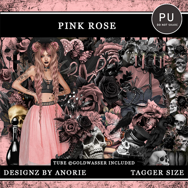 Pink Rose - Click Image to Close