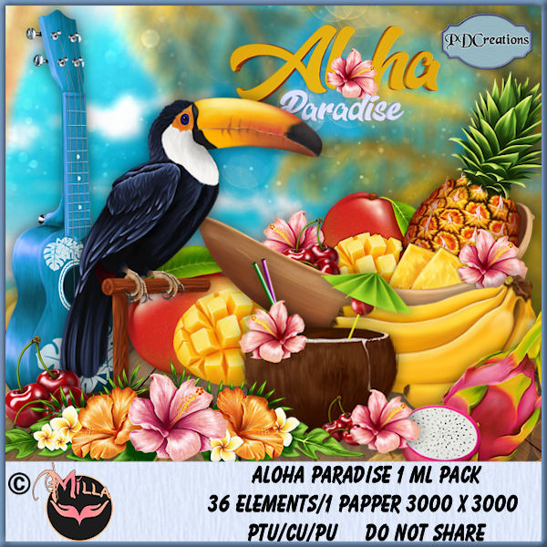 Aloha Paradise 1 ML Pack - Click Image to Close