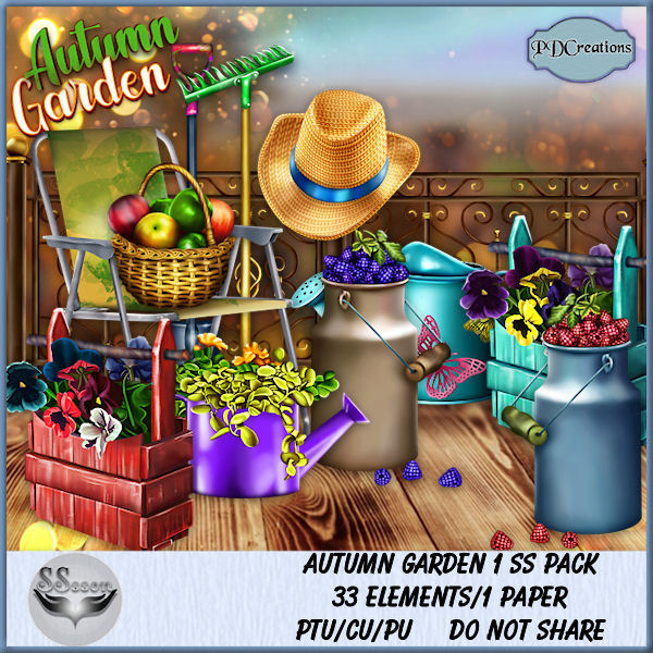 Autumn Garden 1 SS Pack - Click Image to Close