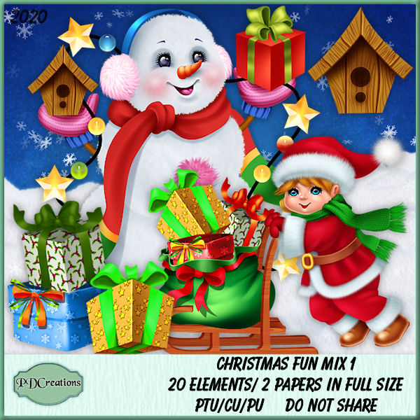 Christmas Fun Mix 1 - Click Image to Close