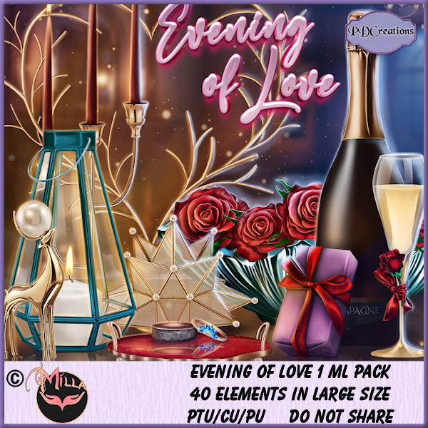 Evening Of Love 1 ML Pack - Click Image to Close