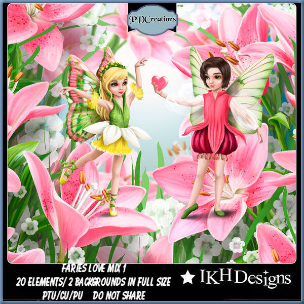 Fairies Love Mix 1 - Click Image to Close