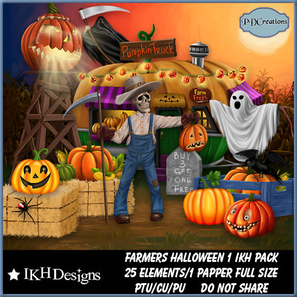 Farmers Halloween 1 IKH Pack - Click Image to Close