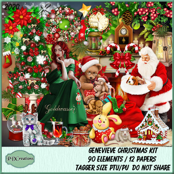 Genevieve Christmas Kit - Click Image to Close