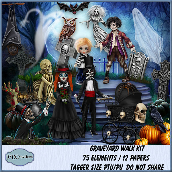 Graveyard Walk Kit - Click Image to Close