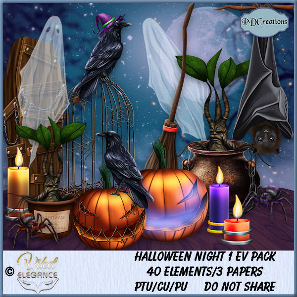 Halloween Night 1 EV Pack - Click Image to Close