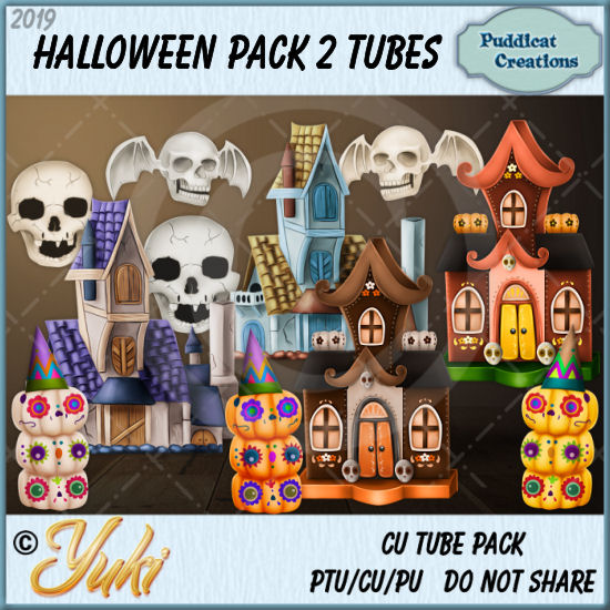 Halloween Pack 2 YK Tubes - Click Image to Close