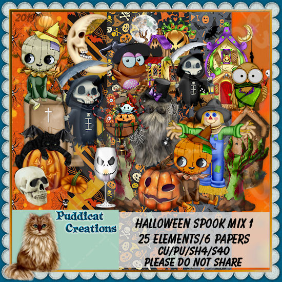 Halloween Spook Mix 1 - Click Image to Close