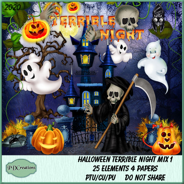 Halloween Terrible Night Mix 1 - Click Image to Close