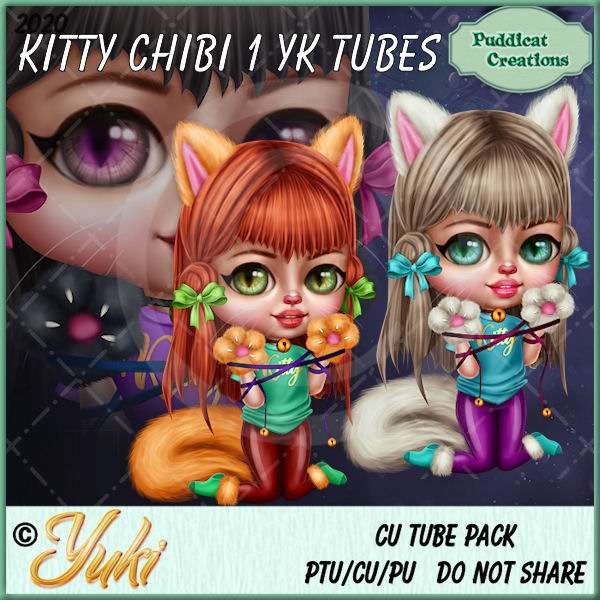 Kitty Chibi 1 YK Tubes - Click Image to Close