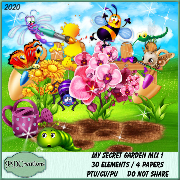 My Secret Garden Mix 1 - Click Image to Close