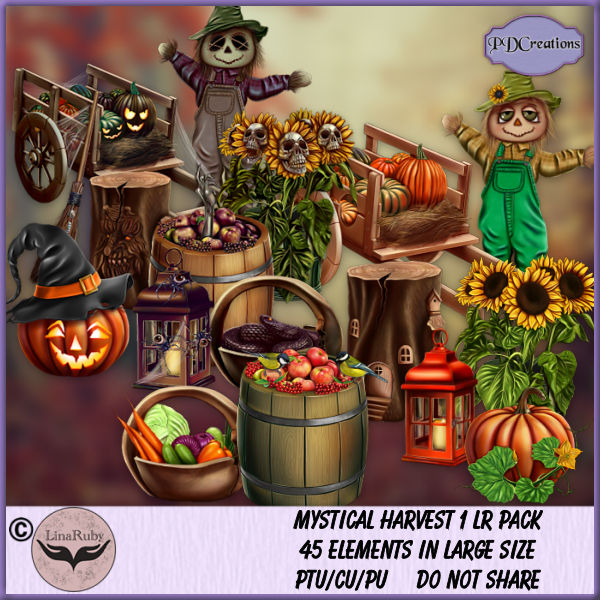 Mystical Harvest 1 LR Pack - Click Image to Close