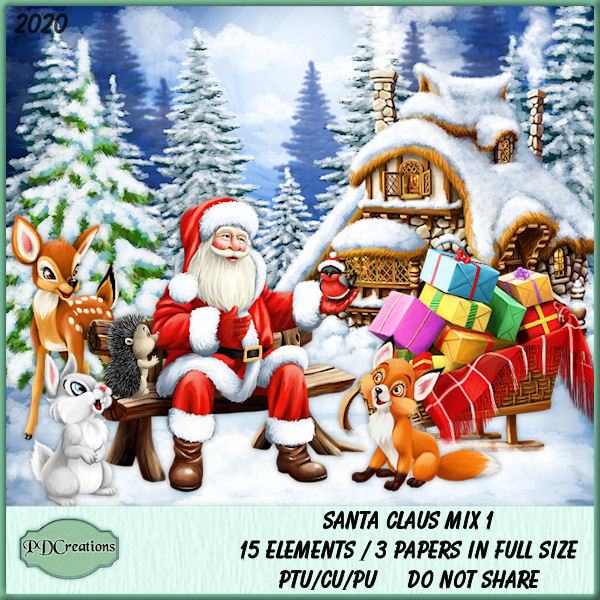 Santa Claus Mix 1 - Click Image to Close
