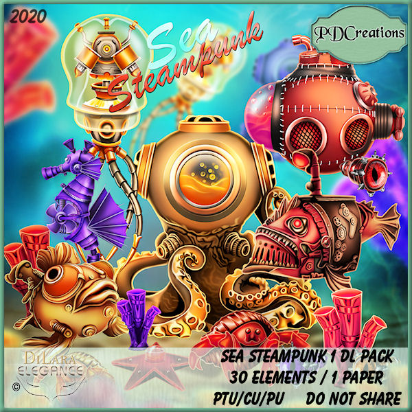 Sea Steampunk 1 DL Pack - Click Image to Close