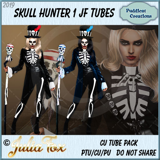 Skull Hunter 1 JF Tubes - Click Image to Close