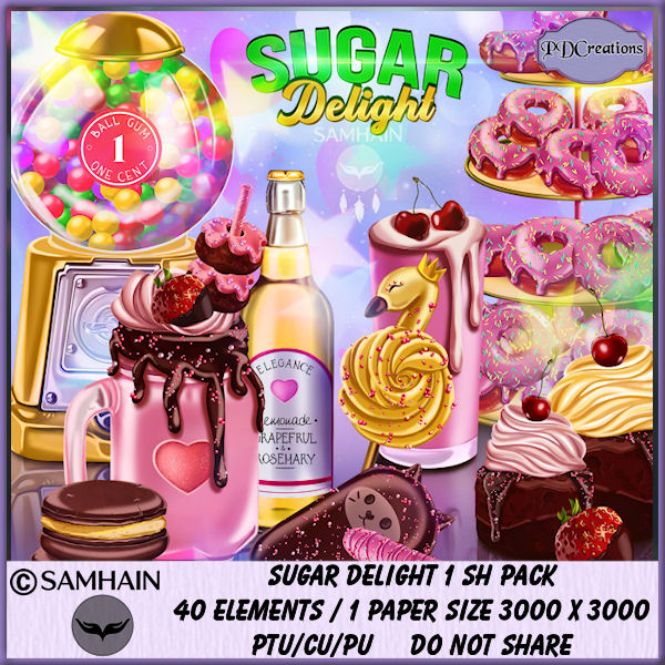 Sugar Delight 1 SH Pack - Click Image to Close